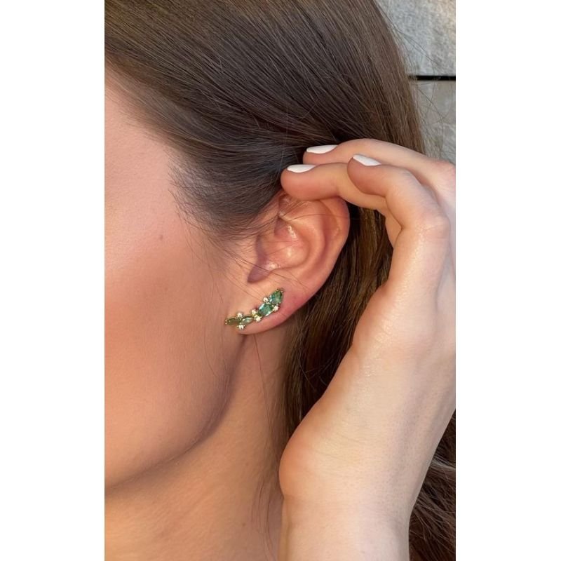 Brinco Ear Cuff Color Festa