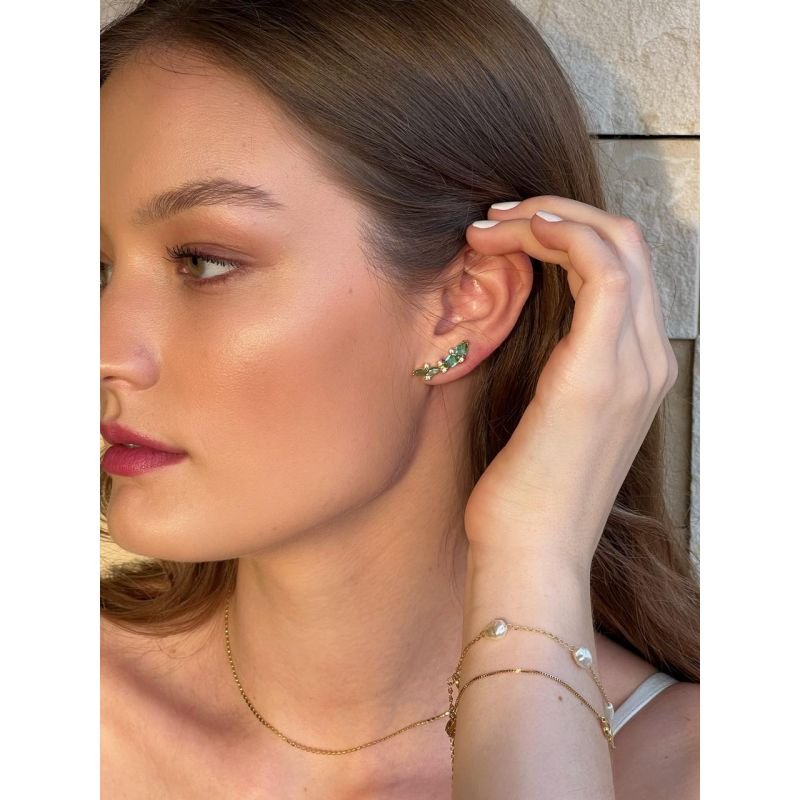 Brinco Ear Cuff Color Festa